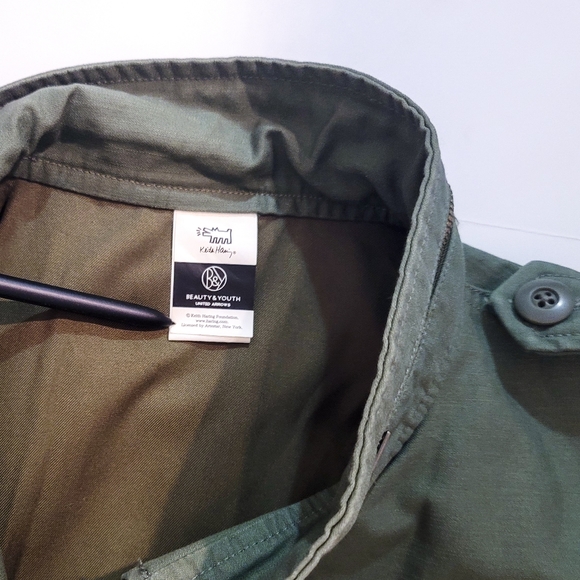 Field Jacket Beauty and Youth United Arrows Keith Hardin Collaboration Large - Picture 3 of 7